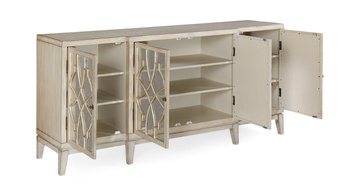 Rosales 4 Door Cabinet