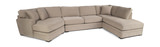 Aries 3 Piece Modular Sectional - Right Chaise thumbnail 1
