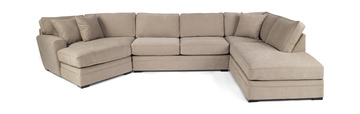 Aries 3 Piece Modular Sectional - Right Chaise