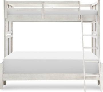 Bay Lake T/F Bunk Bed - White