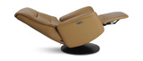 Connor Leather Zero Gravity Power Swivel Recliner - Cinnamon thumbnail 3