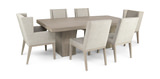 Linea 7 Piece Dining Set thumbnail 1