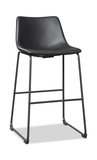 Henley Modern Counter Stool - Black thumbnail 2