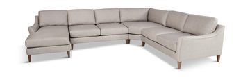 image Design Lab Niels 4 Piece Modular Sectional - Left Chaise