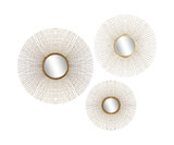 Sunburst Mirrors - Set of 3 thumbnail 1