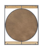 Silver Round Mirror thumbnail 2
