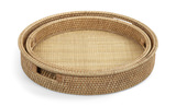 Rattan Trays - Set of 2 thumbnail 2