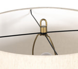 Arc Floor Lamp Antique Brass thumbnail 5