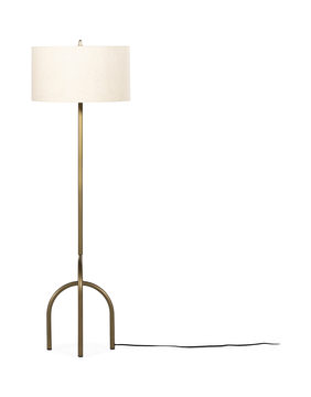 Arc Floor Lamp Antique Brass