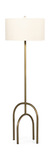 Arc Floor Lamp Antique Brass thumbnail 1