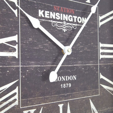 Wooden Kensington Wall Clock
