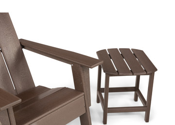 Sunrise 3 Piece Adirondack Set - Dark Teak