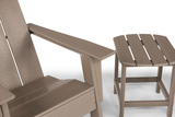 Sunrise 3 Piece Adirondack Set - Driftwood thumbnail 3