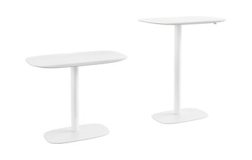 Soma Lift Desk - Satin White