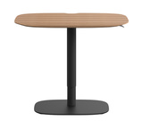 Soma Lift Desk - Walnut With Black Base thumbnail 2