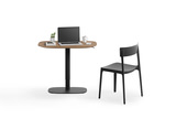 Soma Lift Desk - Walnut With Black Base thumbnail 4
