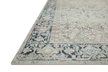 Magnolia Home Lenna Natural Denim Area Rug - 2′3″ x 3′9″ 