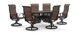 San Tropez 7 Piece Patio Dining Set thumbnail 1