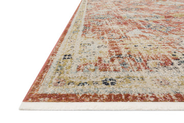 Magnolia Home Persimmon/Multi Area Rug - 2′7″ x 4′0″