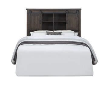 Urban Barn Queen Bookcase Storage Bed