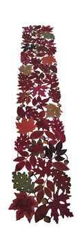 image 72″ Cut Out Leaves Table Runner