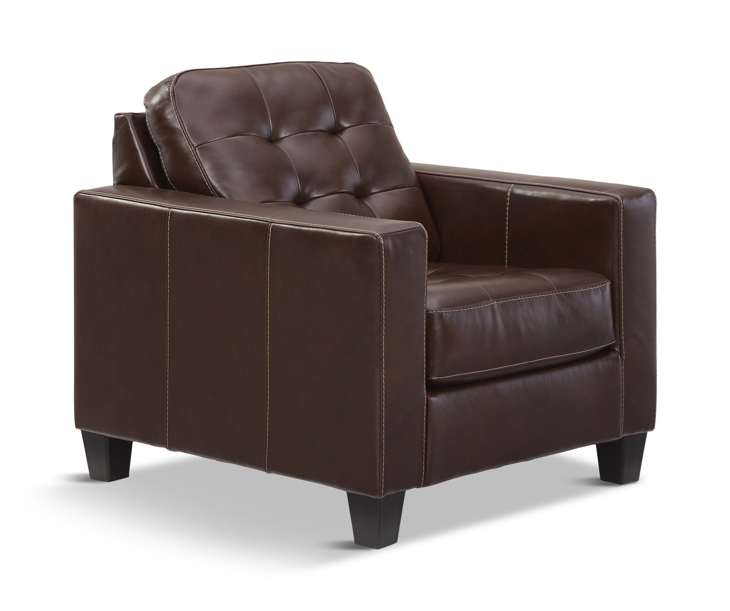 arlo leather armchair