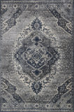 Magnolia Home Everly Silver/Grey Area Rug - 2′7″ x 4′0″  thumbnail 1