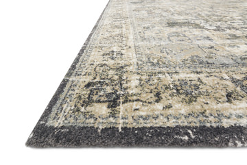 Magnolia Home James Natural/Fog Area Rug - 2′7″ X 4′0″