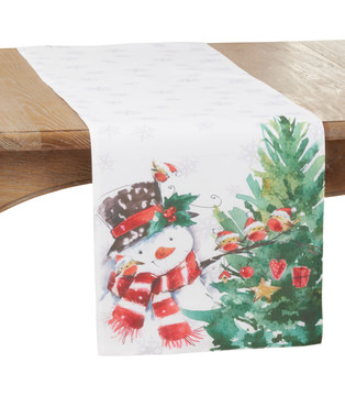 image Snowman Table Runner