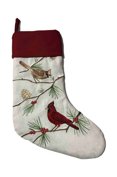 image Cardinal Stocking