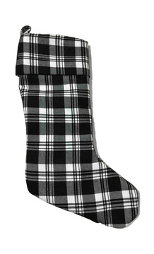 image Black/White Checker Stocking