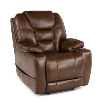 Ferndown leather best sale power recliner