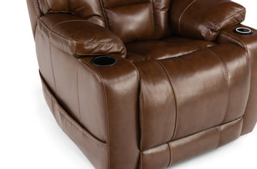 Custer Leather Power Recliner