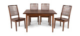 Eagle Mountain Dining Table And 4 Ladderback Side Chairs - Cherry thumbnail 3