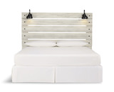 Chandler King Bed - Whitewash thumbnail 3