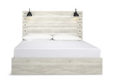 Chandler King Bed - Whitewash thumbnail 1