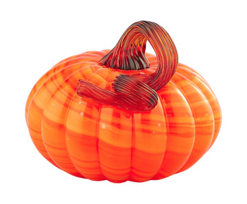 Fused Glass Pumpkin