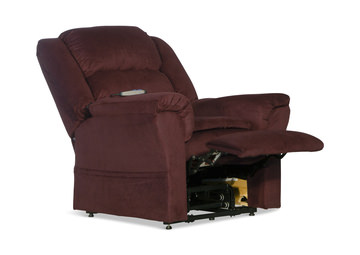 Kelly Power Lift Chair Recliner - Berry