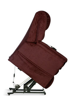 Kelly Power Lift Chair Recliner - Berry