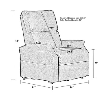 Tucker Power Lift Chair Recliner