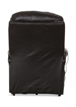 Watt Leather Power “Lay Flat” Lift Chair Recliner - Chocolate