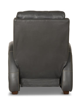 Jetson Zero Gravity Leather Power Recliner - Gunmetal