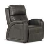 Jetson Zero Gravity Leather Power Recliner - Gunmetal thumbnail 3