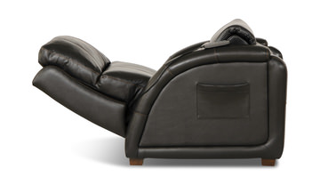 Jetson Zero Gravity Leather Power Recliner - Black