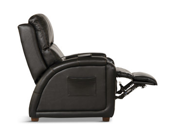 Jetson Zero Gravity Leather Power Recliner - Black