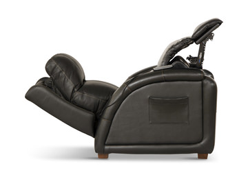 Jetson Zero Gravity Leather Power Recliner - Black