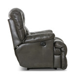 Regula Leather Lay Flat Power Recliner - Steel thumbnail 5