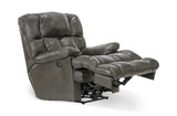 Regula Leather Lay Flat Power Recliner - Steel thumbnail 7