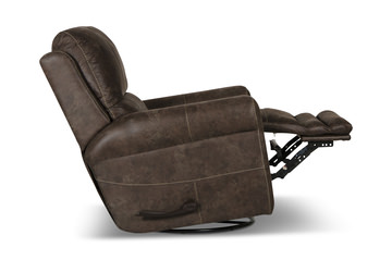 Maddie Swivel Glider Recliner - Tanner