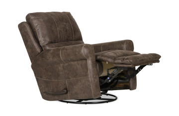 Maddie Swivel Glider Recliner - Tanner